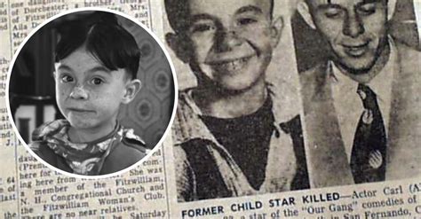 An Inside Look On The Strange Death Of Carl "Alfalfa" Switzer