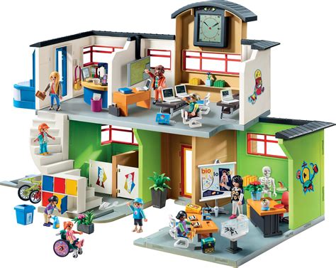 PLAYMOBIL Furnished School Building - Walmart.com - Walmart.com