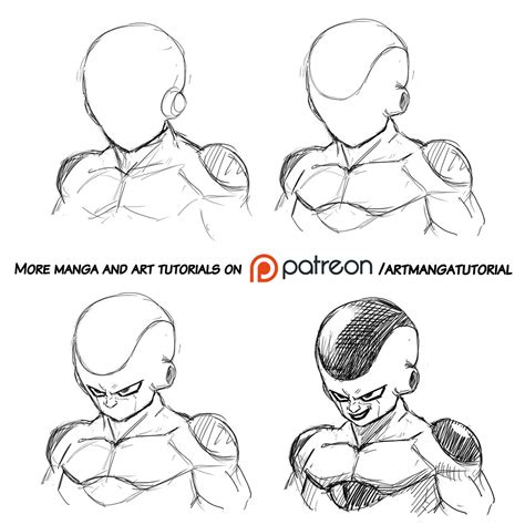 How to draw Frieza ? by spidernielsart on DeviantArt