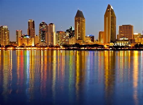 San Diego Skyline at Sunrise | Tony's flickrmeet. This whole… | Flickr