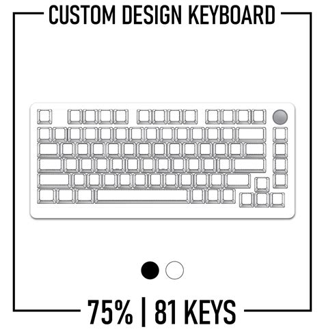 Design Studio - 75% Keyboard Custom PBT Keycap set ( ANSI ...