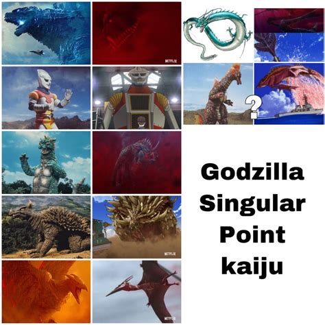 Godzilla Singular Point kaiju : GODZILLA