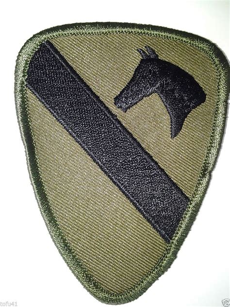 1ST CAVALRY DIVISION (SUBDUED) Military / Veteran / Army Patch PM0708 ...