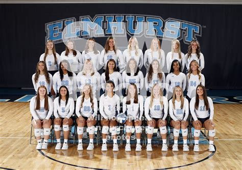 2022 Elmhurst Volleyball Team - SteveWPhoto