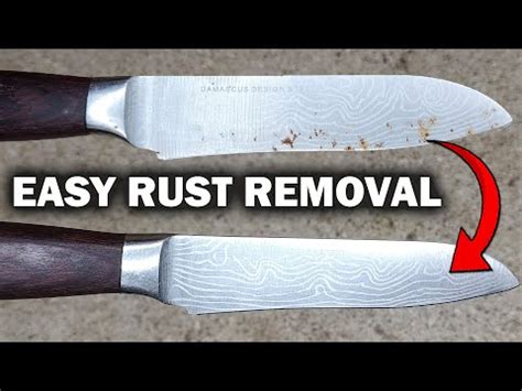 Cleaning Rusty Knives: A Step-by-Step Guide - 99knives