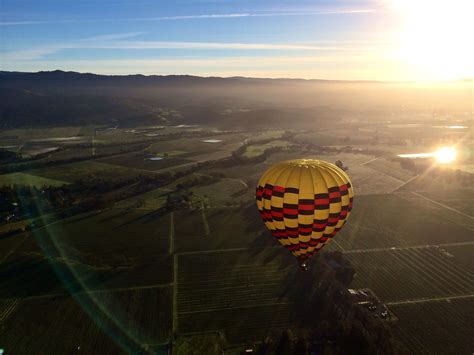 Hot Air Balloon over Napa Valley, CA | Napa valley, Favorite places, Best memories