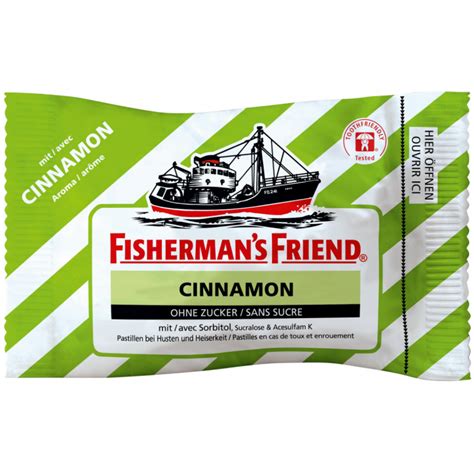 Fisherman's friend Cinnamon without sugar (25g) buy online | Kitchencorner