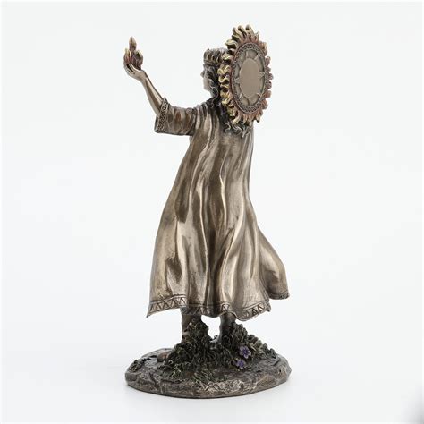 Veronese Design 9 1/4" Tall Belenus The Celtic Sun God of Healing Cold Cast Resin Antique ...