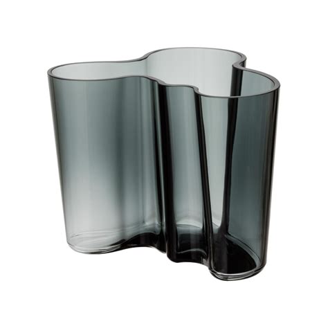 Alvar Aalto Collection vase 160mm dark grey | Iittala