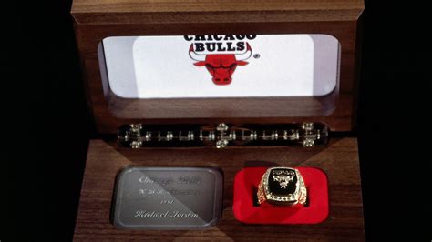 Six Chicago Bulls championship rings, all owned by security guard from 'The Last Dance,' sell ...