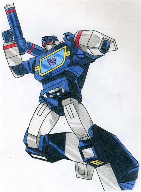 Soundwave - Transformers - Coloured by AlexR1der on DeviantArt