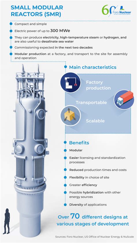 Infographic: Small Modular Reactors (SMR) - Rincón educativo