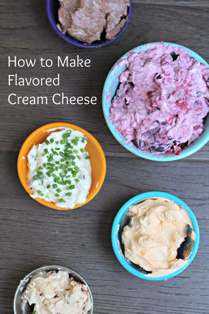 How to Make Flavored Cream Cheese | What Jew Wanna Eat