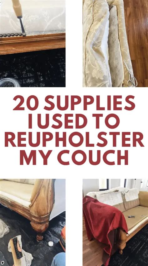 How To Reupholster A Couch (Photo Tutorial)