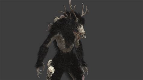 Wendigo - Buy Royalty Free 3D model by dremorn [d9266e9] - Sketchfab Store