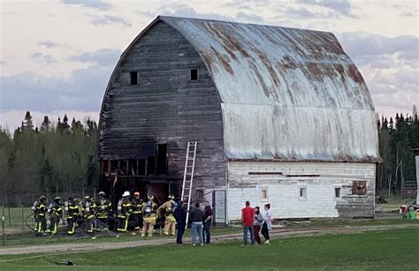 Rural Hibbing barn fire, some livestock perish