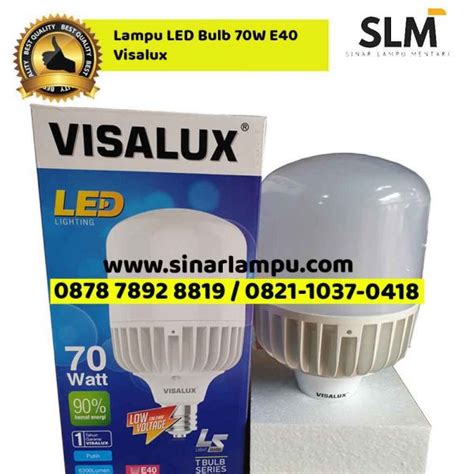 Lampu LED Bulb 70W E40 Visalux 6300 lumens - Sinar Lampu Mentari