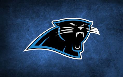 Carolina Panthers Logo Wallpaper | Carolina panthers wallpaper, Carolina panthers football ...