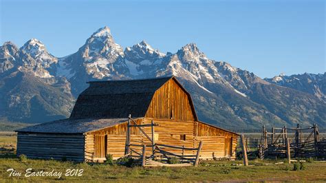 Mormon Row Sunrise | Some reworked images of Mormon Row | Tim Easterday ...