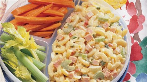 Ham and Macaroni Picnic Salad Recipe - Tablespoon.com