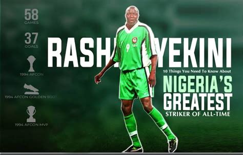 Rashidi Yekini: All Time Top Goalscorer for Nigeria – The Reporters News