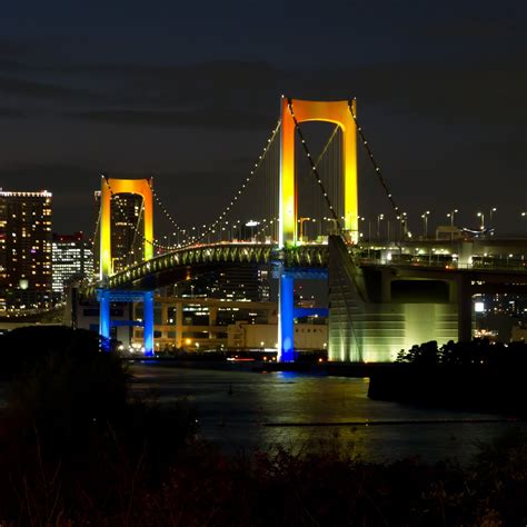 Tokyo Rainbow Bridge iPad Air Wallpapers Free Download