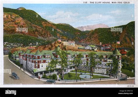 The Cliff House Hotel, Manitou Springs, Colorado, USA Stock Photo - Alamy