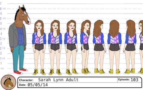 CHARACTER MODEL | Bojack horseman, Sarah lynn, Horseman