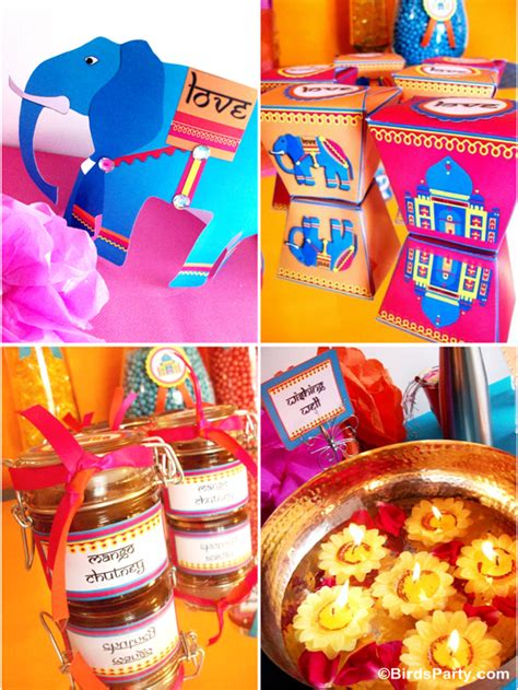 Adult Party Ideas | A Bollywood Indian Inspired Party - Party Ideas | Party Printables Blog