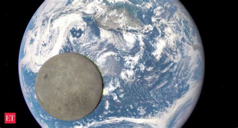 Moon: NASA satellite captures 'dark side' of Moon - The Economic Times