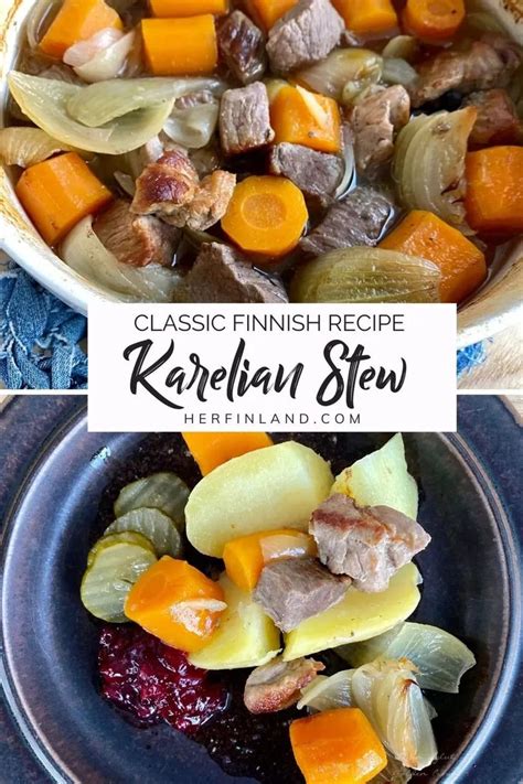 Easy Karelian Stew Recipe: Karjalanpaisti Is the Most Famous Finnish Meal | Stew recipes ...