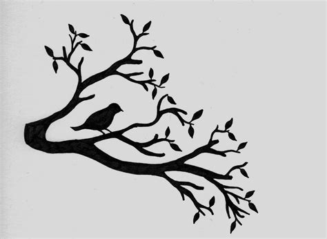 Tree Silhouette Branches at GetDrawings | Free download