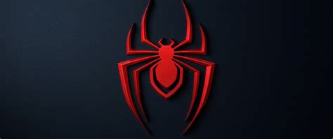 2560x1080 Spider Man Miles Morales Logo 4k Wallpaper,2560x1080 ...