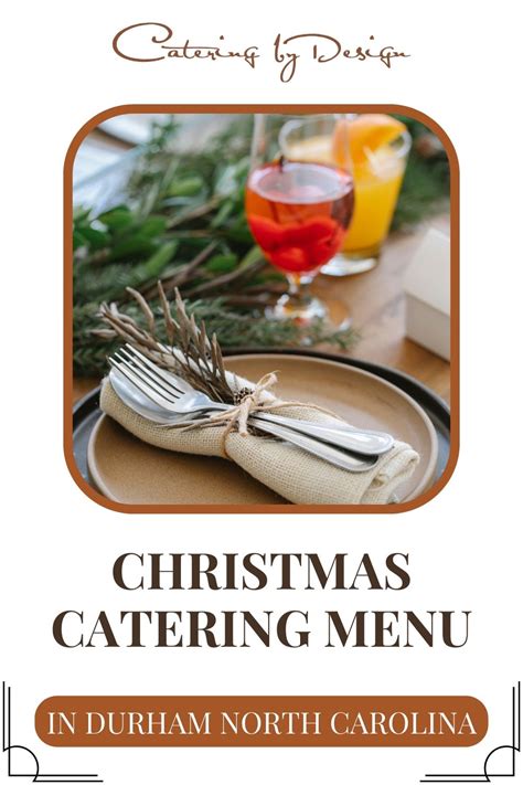 Christmas Catering Menu - we can help you! | Holiday catering ...