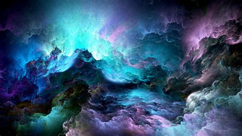 Colorful Space Digital Art Abstract Wallpapers - Wallpaper Cave