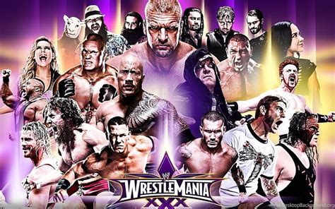 WWE Wrestlemania 30 Years In The Making WWE . Background HD wallpaper ...