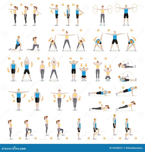 Aerobic Cartoons, Illustrations & Vector Stock Images - 12510 Pictures to download from ...