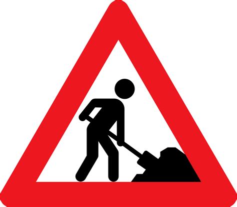 Men At Work Road Signs - ClipArt Best