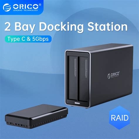 Orico Ns Series 2 Bay 3.5'' Type C With Raid Hdd Docking Station ...