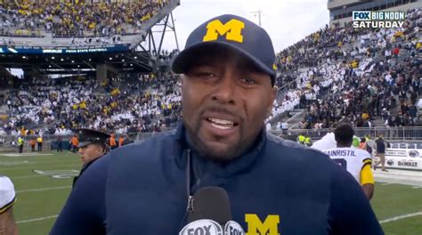 Michigan's Sherrone Moore Delivers All-Time Postgame Interview