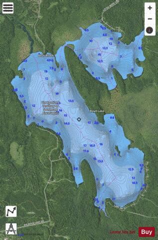 Boyd Lake Fishing Map | Nautical Charts App