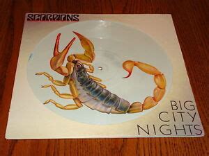 SCORPIONS BIG CITY NIGHTS 12-INCH PICTURE DISC LP | eBay