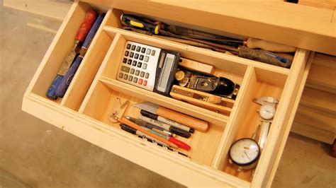 Workbench with drawers plans | Mella mah