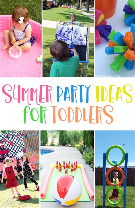 Summer Party Games for Toddlers on Love The Day by Lindi Haws