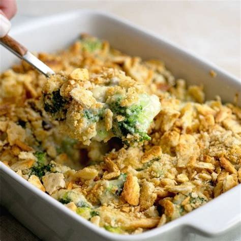 Paula Deen Broccoli Casserole (with Cream of Mushroom Soup)