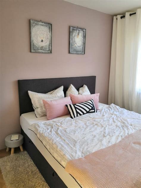 Dusty rose bedroom | Rose bedroom, Pink and beige bedroom, Dusky pink ...