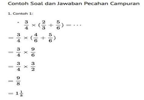 Matematika Bilangan Pecahan - Matematika Mania