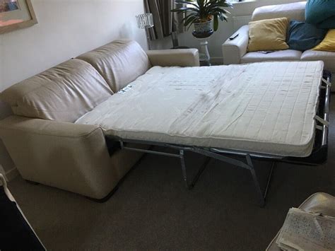 Natuzzi leather sofa bed reduced! | in Headingley, West Yorkshire | Gumtree