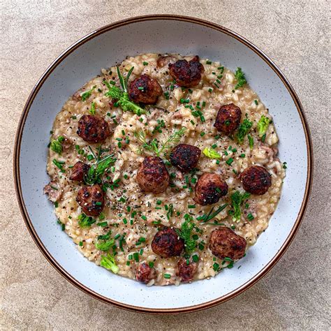 Sausage and Fennel Risotto - Zena's Kitchen