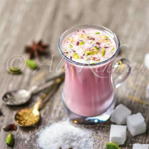 Kashmiri chai, pink tea 😍 | Pink tea, Food, Keto drink